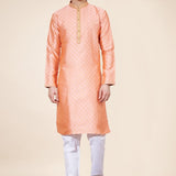 New Designs in Pintex Work Jequard Kurta Pajama