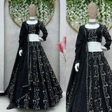 Beautifull Black Lahenga Choli