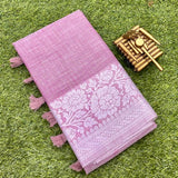 LINEN COTTON SAREE