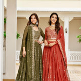 Festive Heavy Embroidered Lehenga Choli