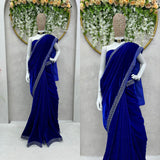 Blueish Bollywood Saree