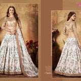 Heavy Premium Flower Print Lehenga