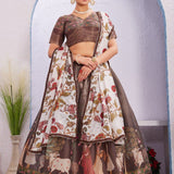 Festive Soft Dola Silk Lehenga