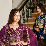 Traditional Heavy Georgette Lehenga Choli