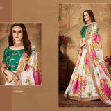 Heavy Premium Flower Print Lehenga