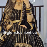 Pakistani Heavy Sequance Anarkali Gown