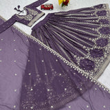 Occasionally Heavy Georgette Lehenga