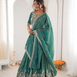 Festive Simmer Silk Lehenga Choli
