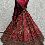 Premium Velvet Wedding Lehenga