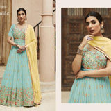 Heavy Faux Georgette Anarkali Suits