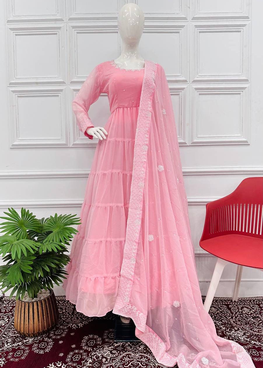 Trending Georgette Anarkali Suit