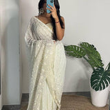 Soft Refined Georgette Silk Saree