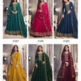 Georgette Anarkali Gown Collection