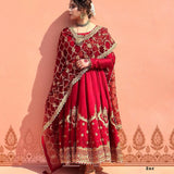 Gorgeous Look Red Gown