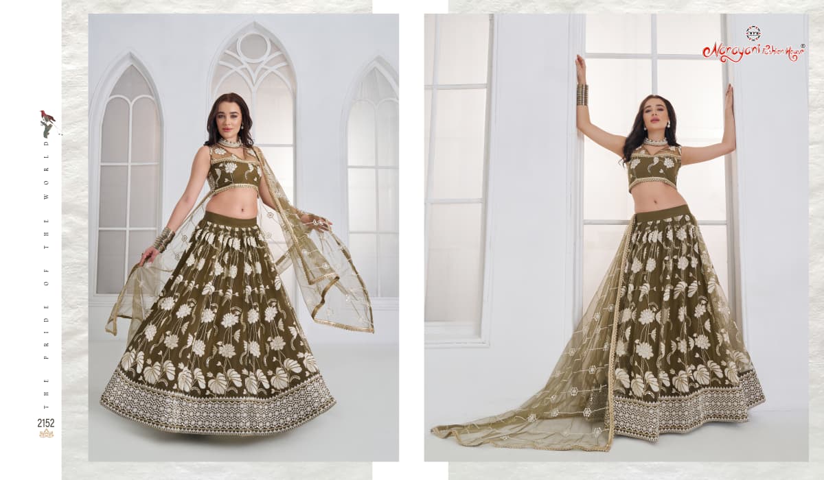 Mrudangi Net Emboridered Lehenga