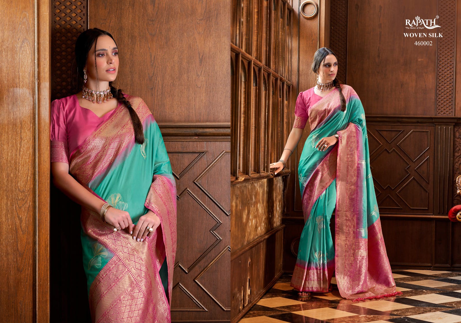 Treditional Zari Woven Silk Saree