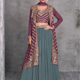 Stylish Indo Westrn Lehenga Choli