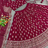 Faux Georgette Lehenga Choli