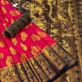 Moonga Soft Silk Saree