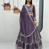 Occasionally Heavy Georgette Lehenga