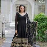 Attractive Booming Anarkali Gown