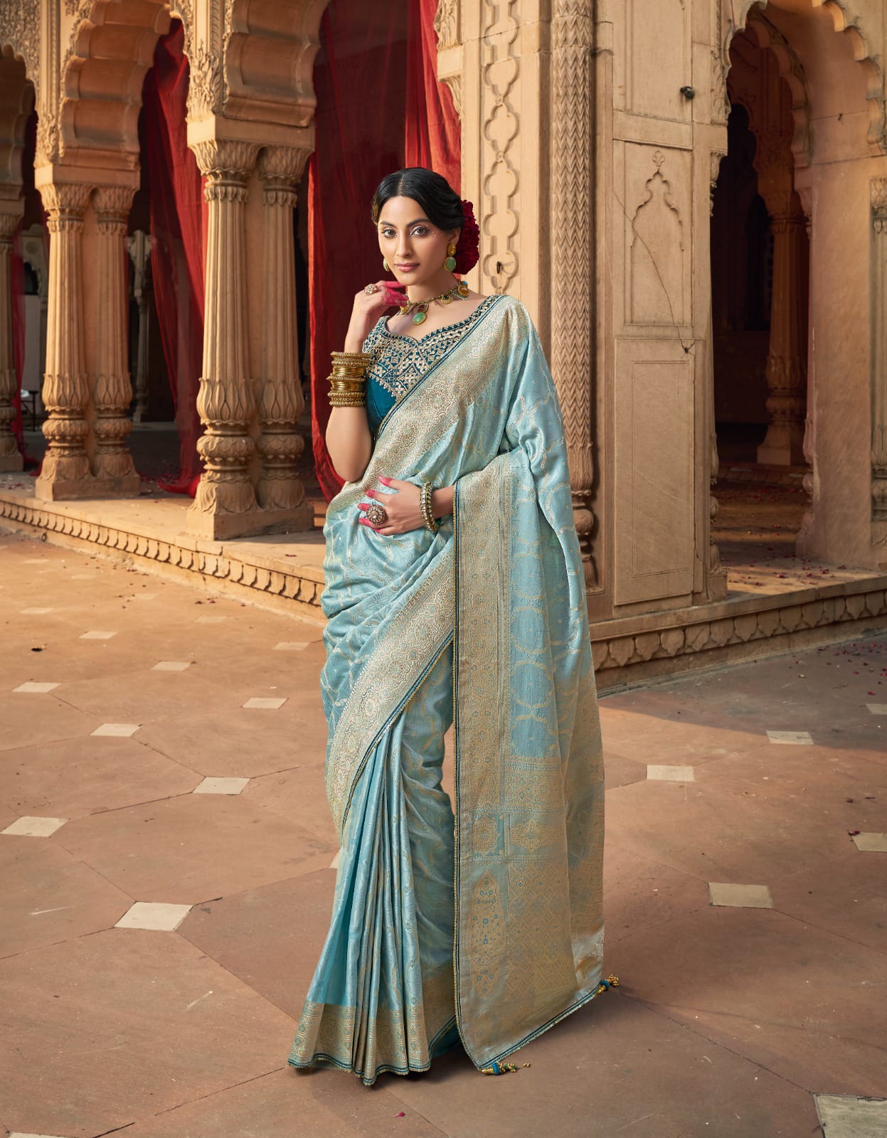 Royal Look Pure Fancy Silk Saree