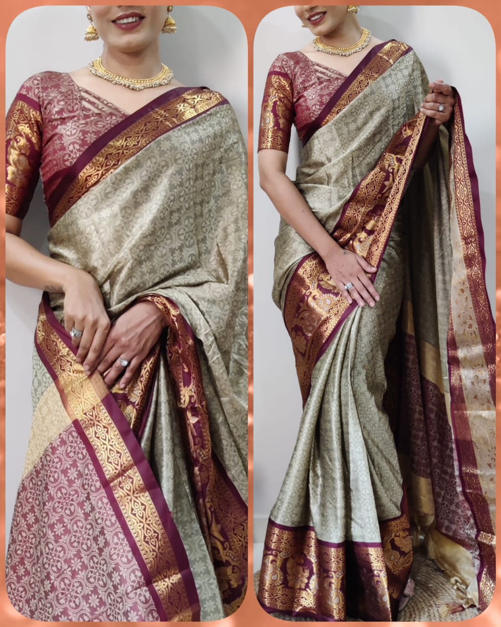 Attractive  Soft Silk Saree