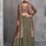 Stylish Indo Westrn Lehenga Choli