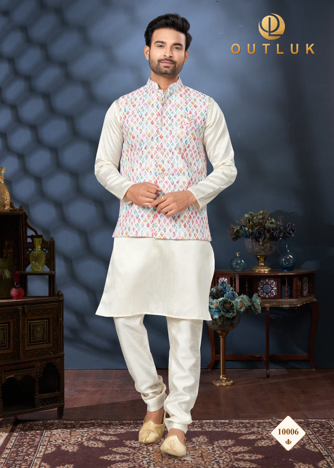 Wedding Mens Jacket Kurta Collection