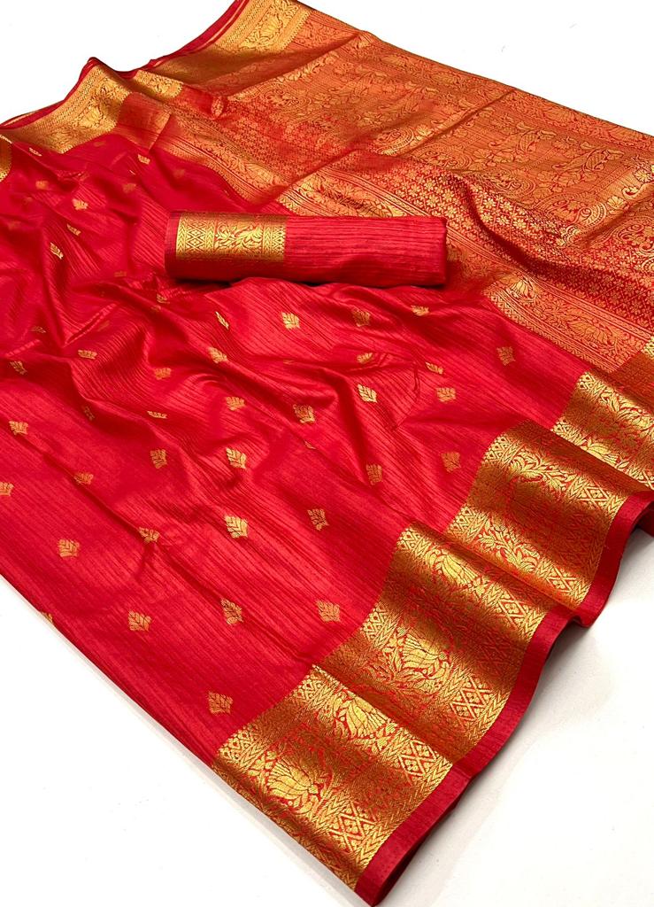 Khadi Silk Handloom Weaving Saree