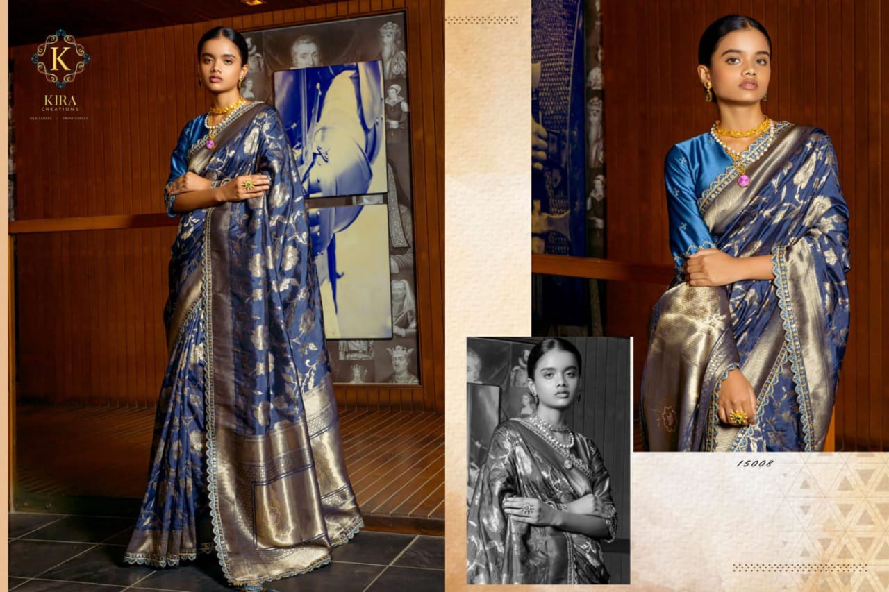 Beautifull Soft Jacquard Silk Saree