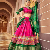 Heavy Bandhani Lehenga