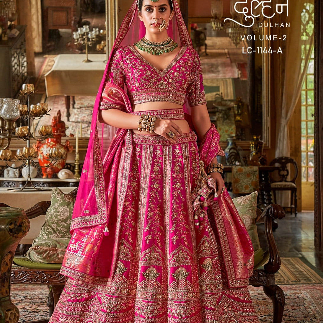 Dulhan Elegance Wedding Lehenga