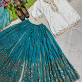 Partywear Fancy Suit Sharara Collection