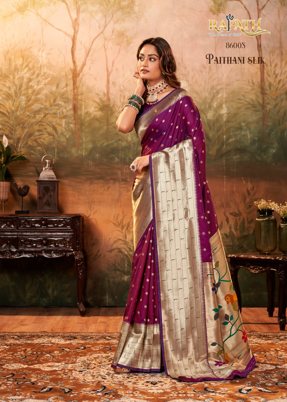 Elegance Pavitra Paithani Silk Saree