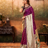 Elegance Pavitra Paithani Silk Saree