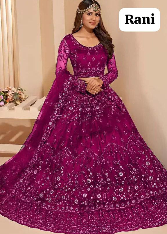 Heavy Net Lehenga Collection