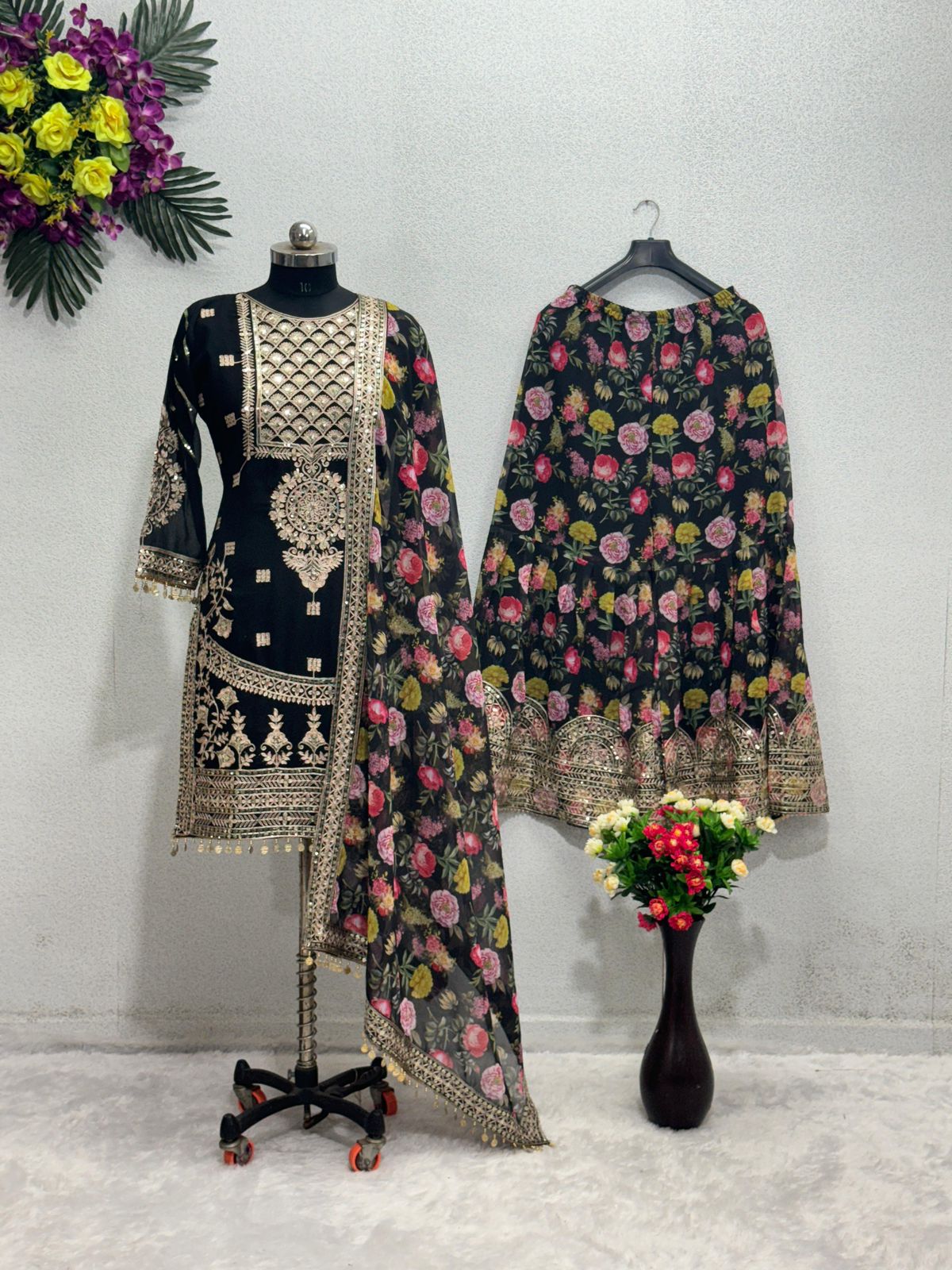 Designer Heavy Sharara Suit