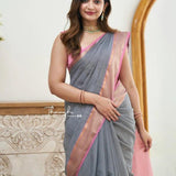 Attractive Soft Cotton Saree