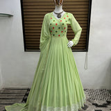 Launching New Designer Party Wear Look Gown