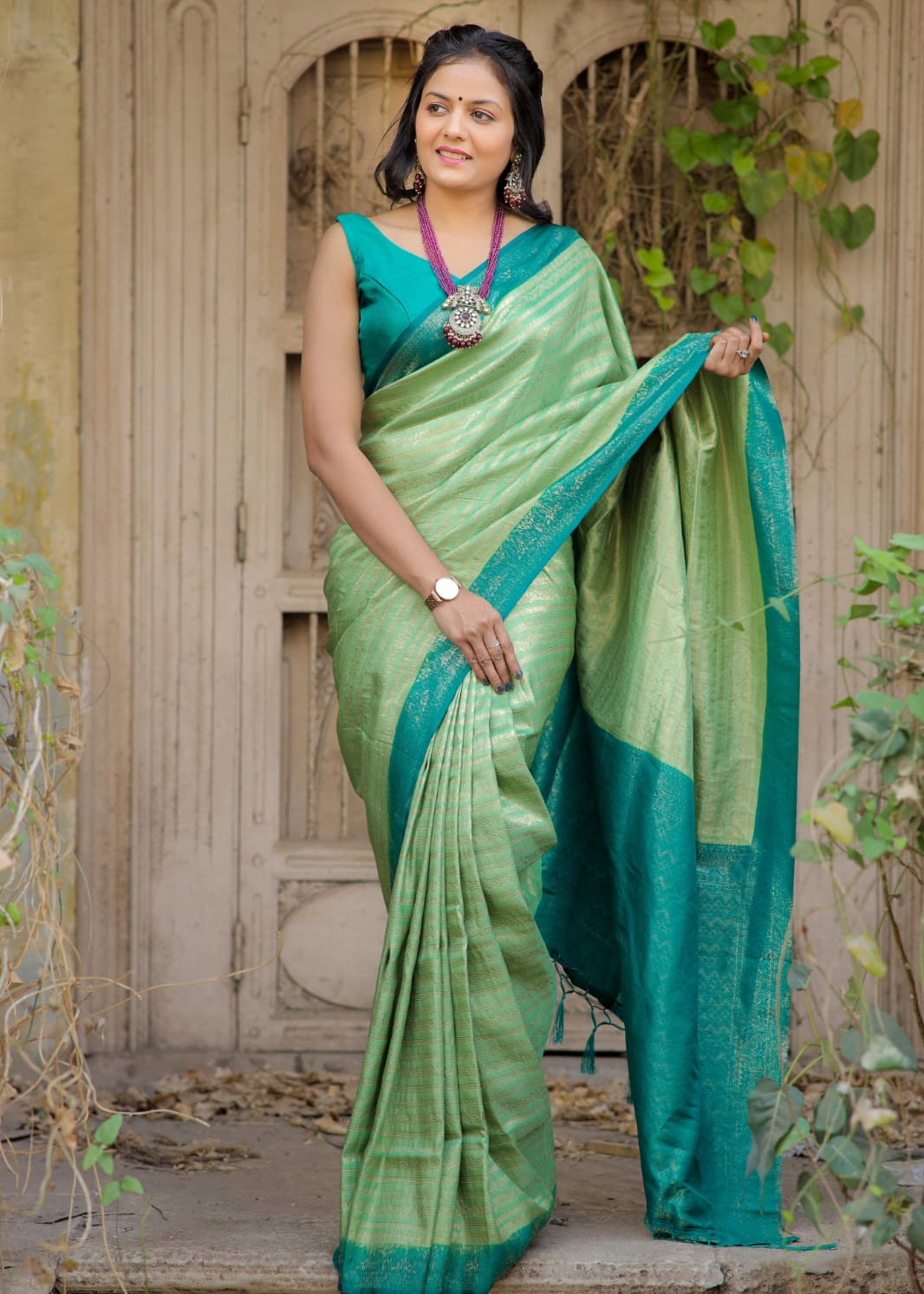 Rich Pallu Kubera Pattu Silk Saree