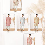 Men's Wedding Art Silk Kurta