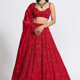 Premium Red Sequance Lehenga Choli