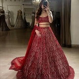 Brid Reddis Embellished Lehenga