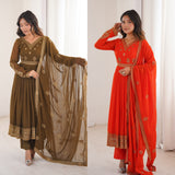 Alluring Georgette Anarkali Suit