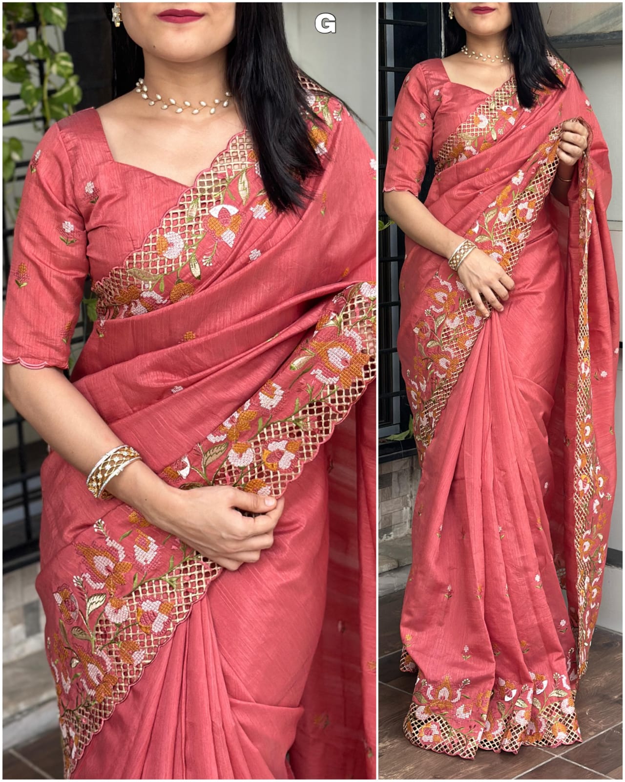 Stunning Vijayalaxmi Slub Silk Saree