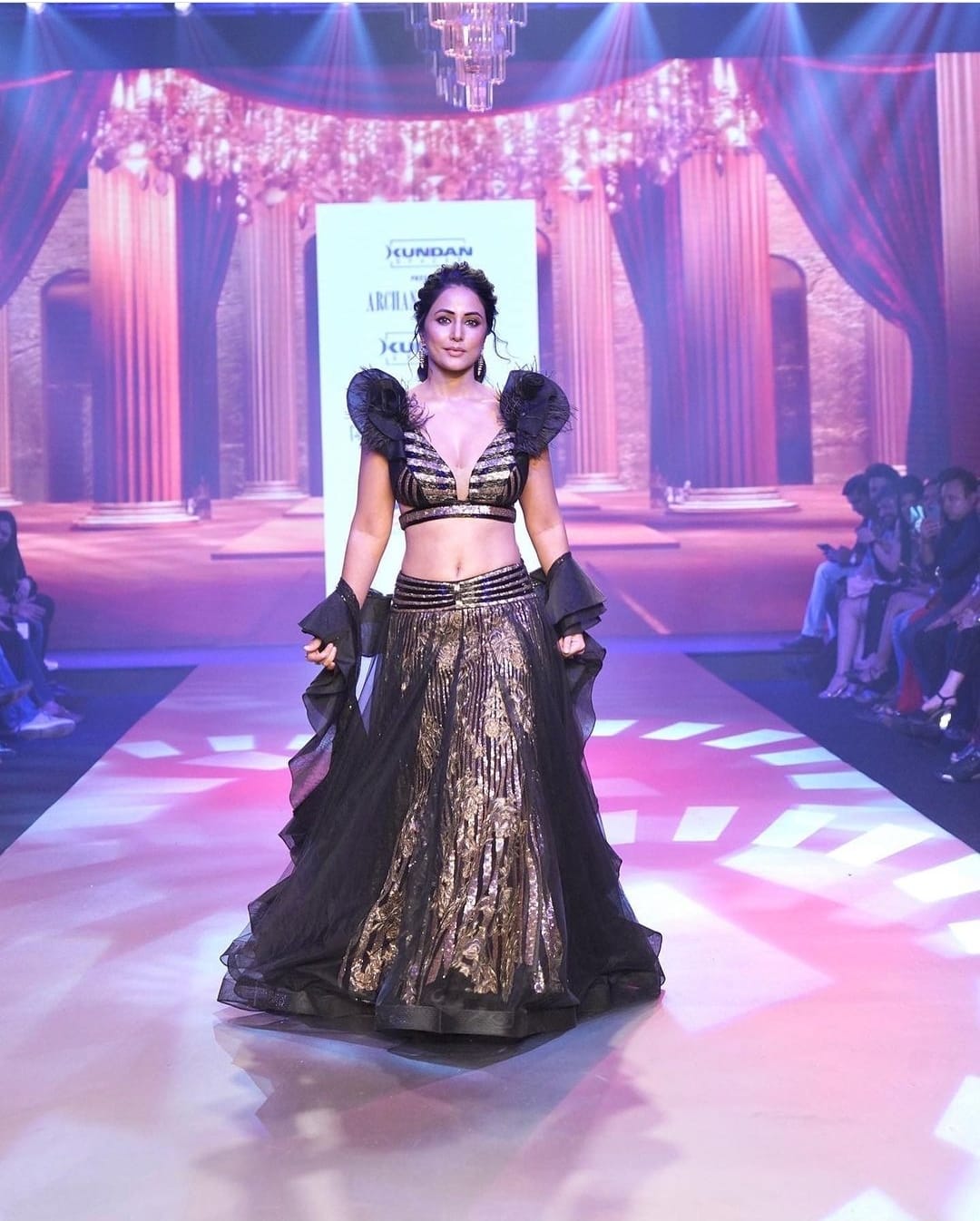 Most Awaited Black Flower Lehenga Choli