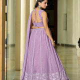 Lovender Wedding Georgette Lehenga