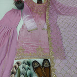 Organza Embroidered Jimmy Choo Suit