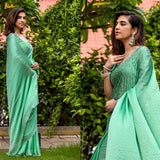 Luxury Satin Chiffon Saree Collection